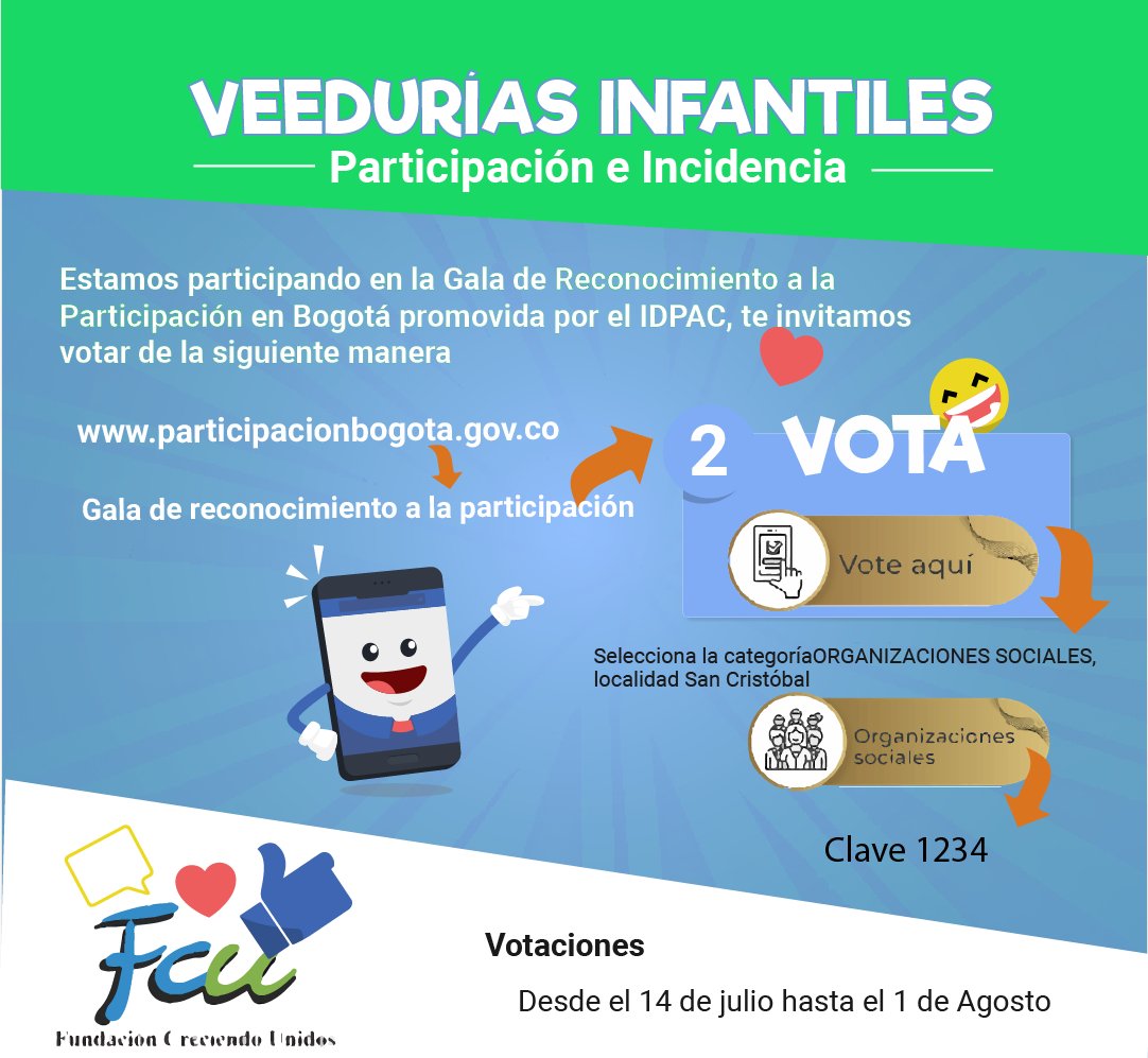 Fundación Creciendo Unidos tweet media