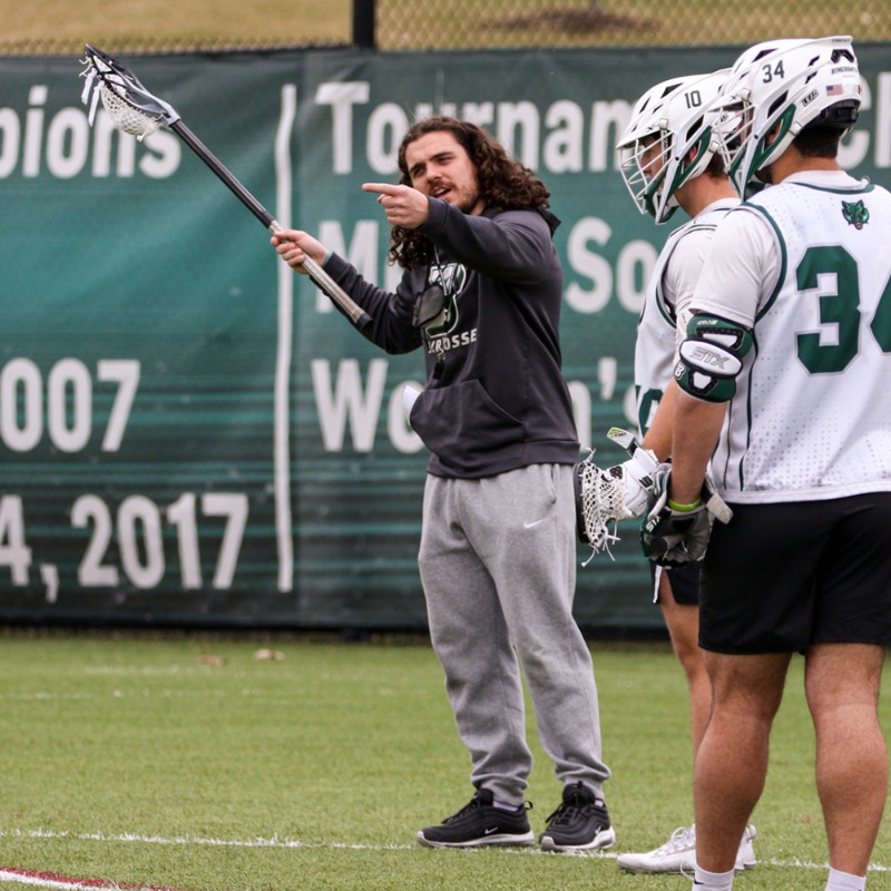 UVMmlax's tweet photo. Big welcome to the newest member of our coaching staff - Nick Grill 😼