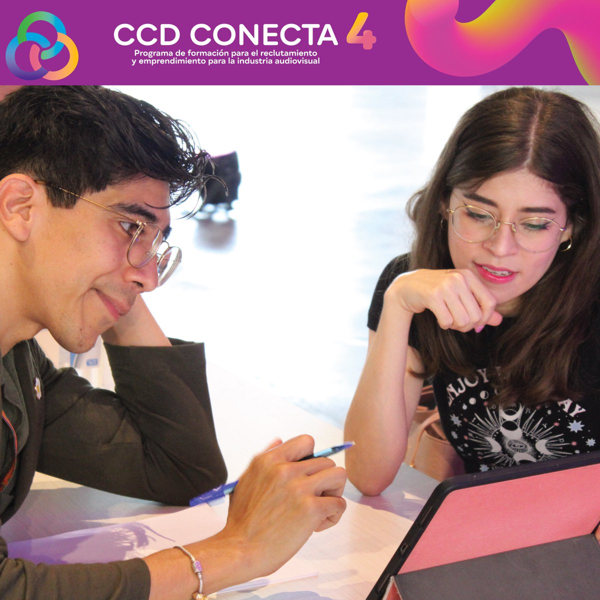 CCDJALISCO's tweet photo. Hoy y mañana jueves, entre 12:00 h y 14:00 h se estarán desarrollando mentorías presenciales para revisión de portafolios en #CCDConecta4, en las instalaciones de #CCDJalisco. https://t.co/6v37AUTCky