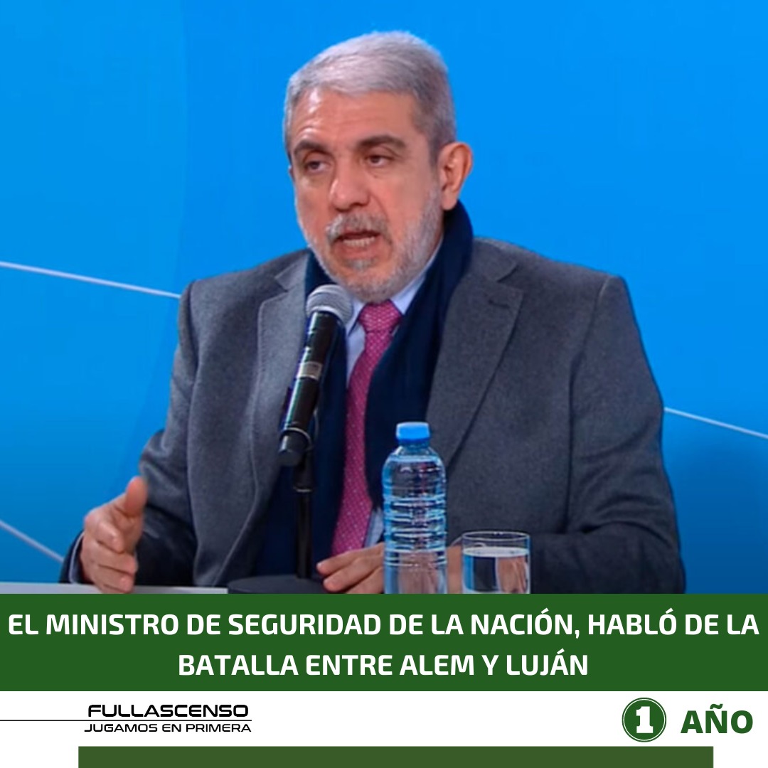 ANÍBAL FERNÁNDEZ HABLÓ DE LOS INCIDENTES ENTRE LUJÁN Y ALEM 🚨

✍️ <a href="/ivannmiguez/">negro</a> 
👉 fullascenso.com/2022/07/13/hab…