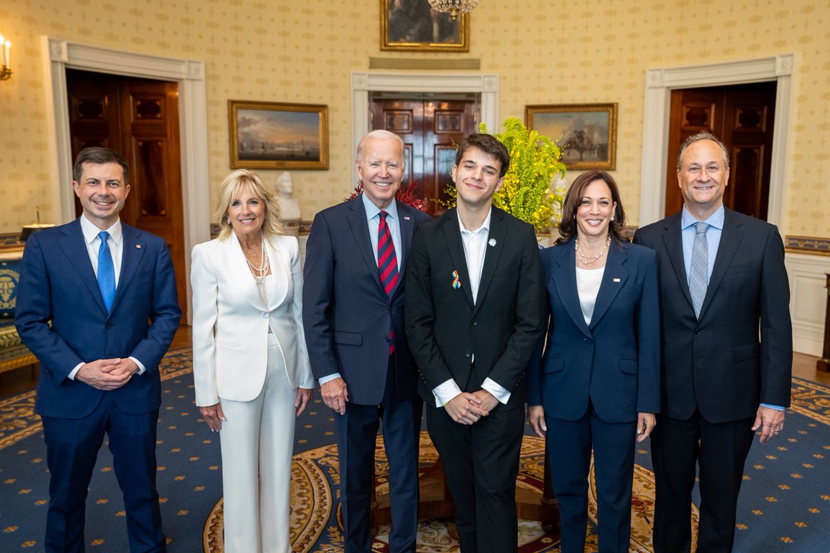 Hi! My name is Jack Petocz, I’m the 17-year-old student activist who led nationwide walkouts against the “Don’t Say Gay” bill. Through being kicked out of school, harassed in public and doxxed, this moment was truly special to me. I’ll keep fighting ❤️