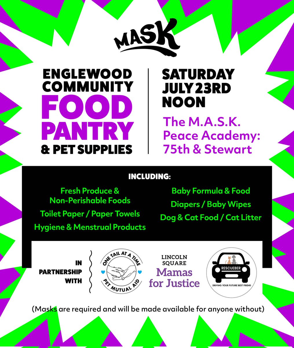MASKchicago_'s tweet photo. @rescueber @onetailatatime #petmutualAid
#LincolnSquareMamas4Justice. @MASKchicago_ #MASKblockAcademy #75thandStewart Please donate to any of our partner orgs. Thank You!
https://t.co/hji8Z5p8VN https://t.co/8RCsjwr6wv