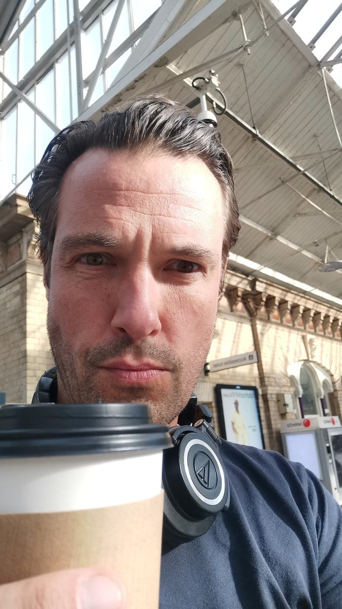 While people are meeting up at the <a href="/supercooldesign/">Supercool</a> event at the <a href="/amadigital/">Arts Marketing Association</a> conference, I'm sipping coffee in Crewe #onmyway