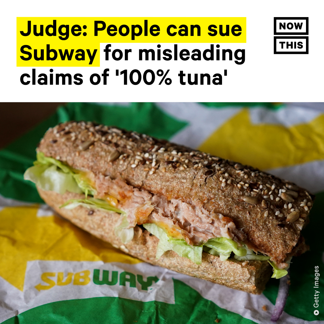 A federal judge in California ruled on July 11 that Subway can be sued(00)