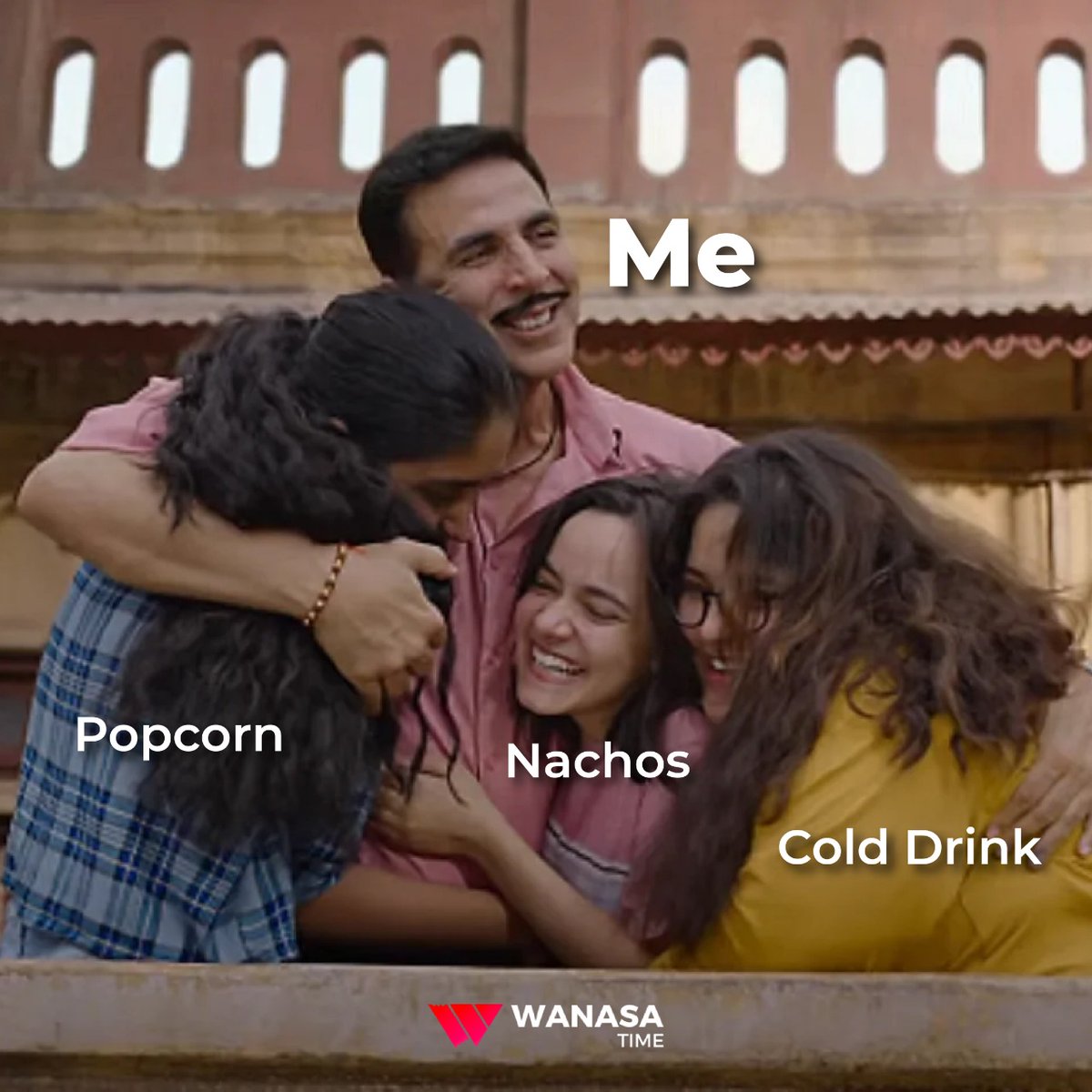WanasatimeE's tweet photo. Hey movie lovers, can you relate to this? 😍

#rakshabandhantrailer #RakshaBandhan11August https://t.co/vOjV3o4Zm1