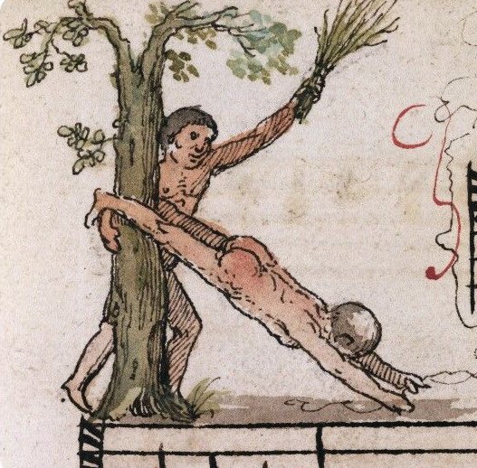 WeirdMedieval's tweet image. letter k, france 16th century