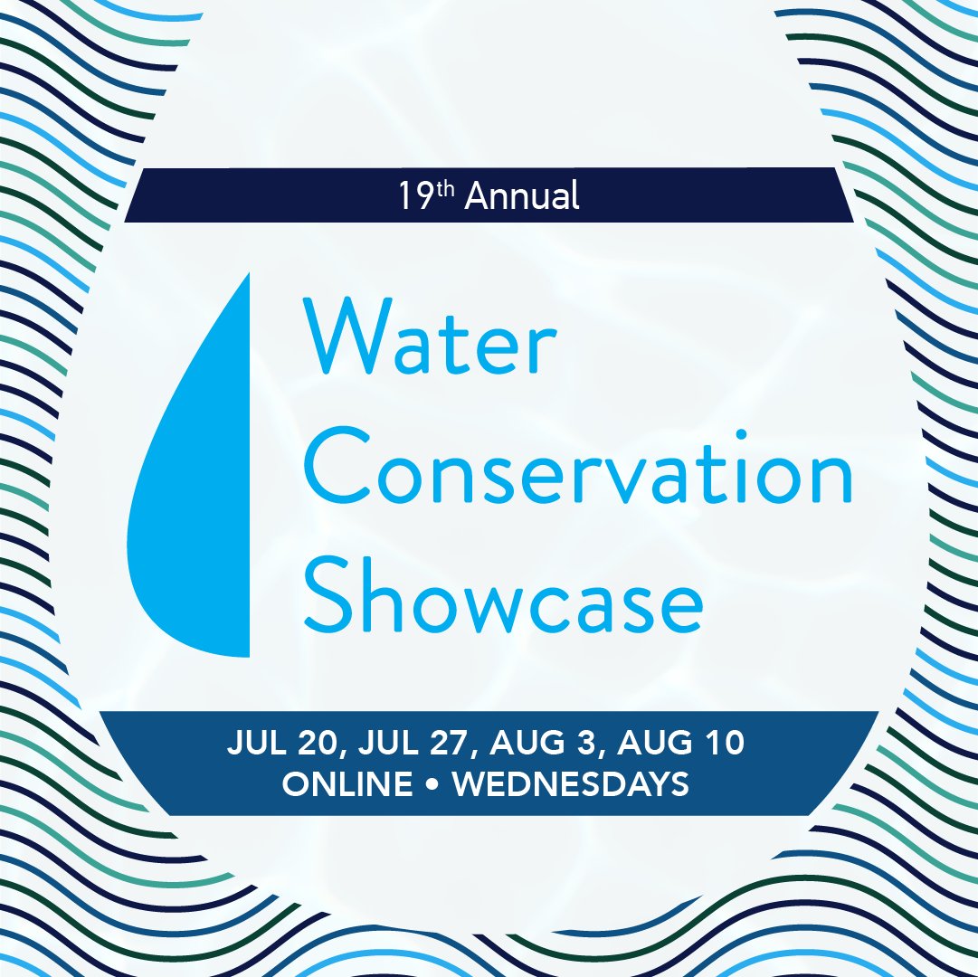 We’re excited to be a partner for the 19th annual #WaterConservationShowcase! Join us, thought leaders and changemakers for this FREE virtual conference Wednesdays in July and August. bit.ly/wcs-2022