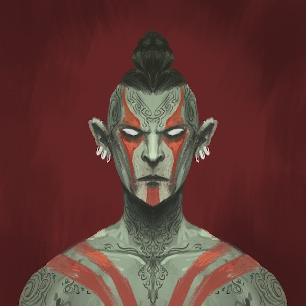 A fearsome warrior of the Worgai tribe!

He is famous throughout the land for fighting off invaders and anyone who possesses a threat to his tribe. He intends to become the warrior chief of his tribe one day but some folks are conspiring against him..

#NFTCommunity #StrangersNFT