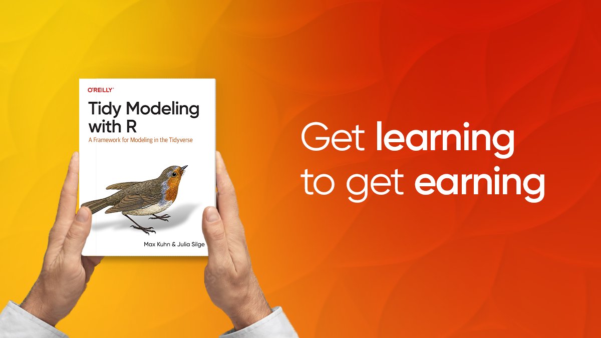 OReillyMedia's tweet image. [NEW RELEASE] Tidy Modeling with R, by @topepos @juliasilge -- This book provides a practical introduction to how to use R software to create models, focusing on a dialect of the R programming language called the tidyverse. oreil.ly/Amf3I #OReillyExperts #NewBook