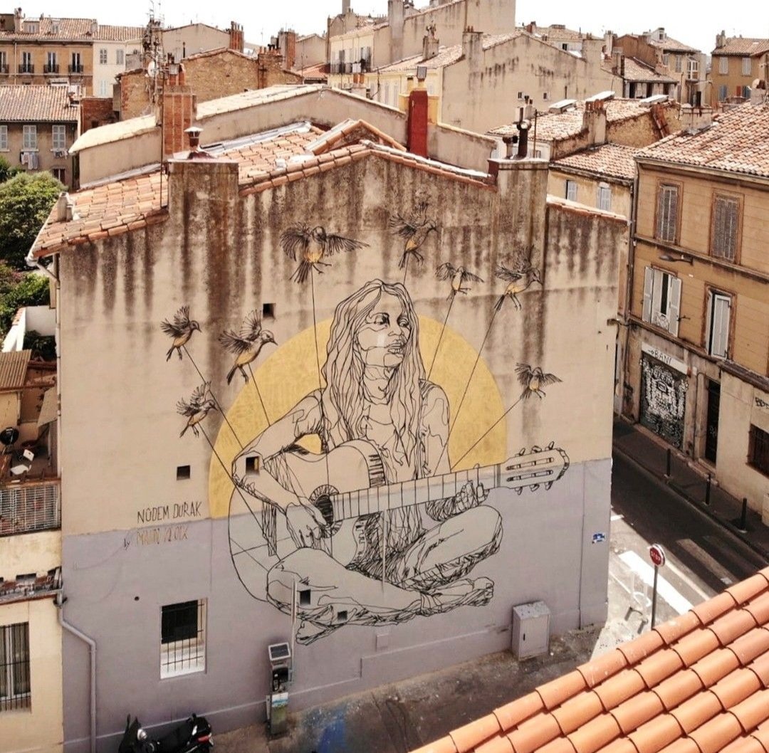 MolinaStreetArt's tweet photo. 'Nûdem Burak' by French Mahn in Paris (5e), France (2020) #mahn #parisstreetart #streetart #lamolinastreetart #nudemburak 📷 by Fabio Calmettes via artist https://t.co/HlBQZYLoqZ https://t.co/HOgsjx3Loe