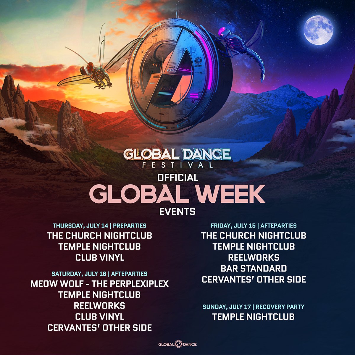 Global Dance Festival lineup 2023