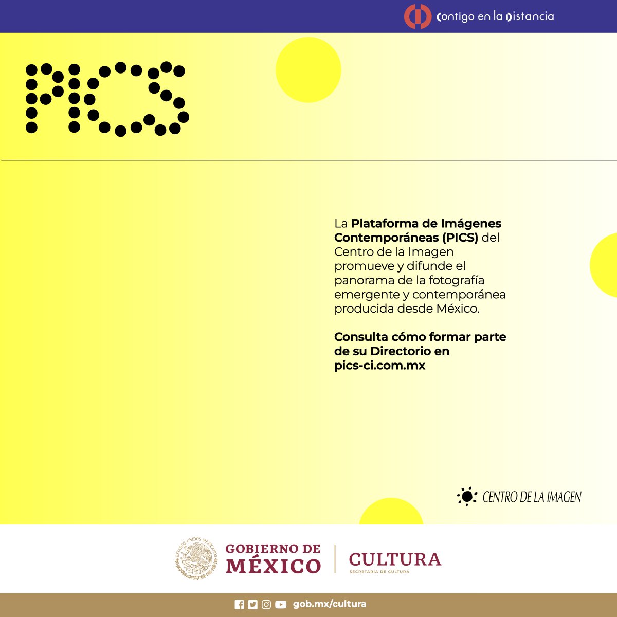 cimagen's tweet photo. #PICSCI
Si eres artista emergente y quieres ser uno de los nuevos perfiles de autores(as) del Directorio PICS, consulta cómo puedes sumarte a la plataforma que da cuenta del panorama de la fotografía contemporánea en México.
Más información, aquí: https://t.co/a8ekp69cGU https://t.co/fYVNsjJano
