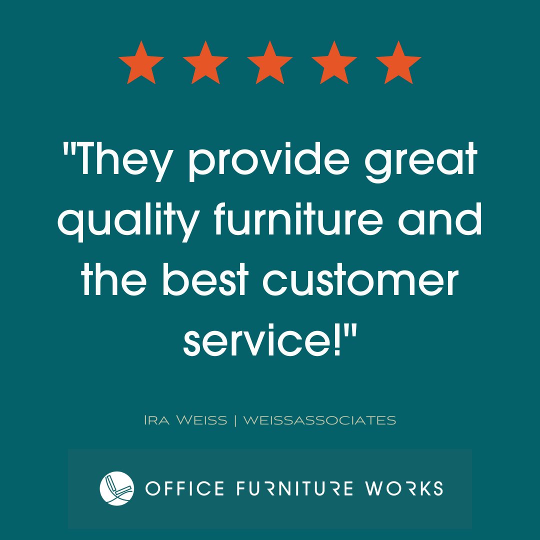 ofwllc's tweet photo. Thanks, Ira for your very kind words! If you're searching for great quality furniture and in need of a workspace refresh, contact Office Furniture Works today! ✨ https://t.co/uzDcISy9X7

#officefurniture #ofw #office #officefurnitureforsale #ofwllc #commercialrealestate #work https://t.co/GFv3xcPBfg