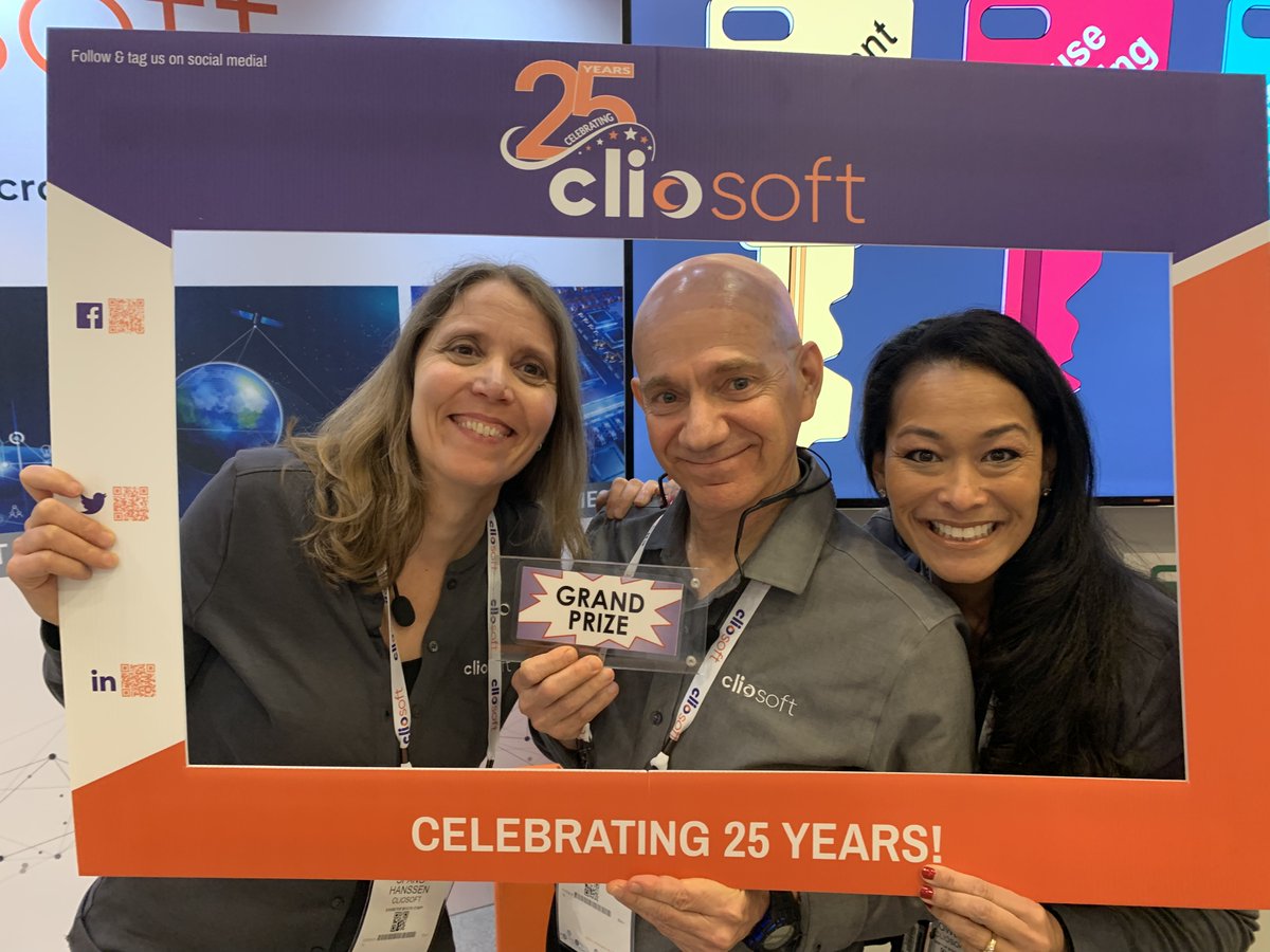 CliosoftInc's tweet photo. Today is the LAST DAY to see the fabulous @katsh88, Scotty and @ursulaluvsbling (AKA Comedy Industries) in Booth 1531 at the @59thDAC! 

Don't miss your chance to win some awesome prizes and chat with our team! https://t.co/QDfOZLw9oa