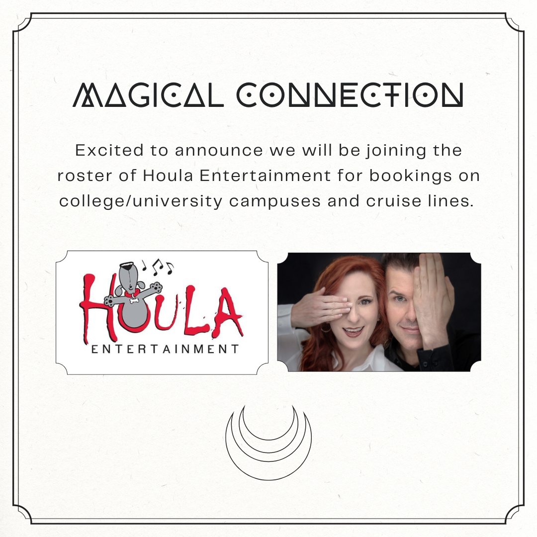 LarryandRaven's tweet photo. We are excited for the future and look forward with working with Lee and Matt at Houla Entertianment. Let's make some magical connections!! https://t.co/QsqRNoMSBf
