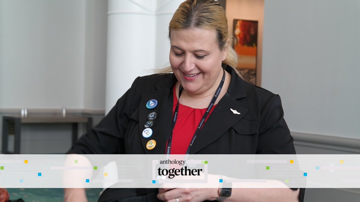 Having a great time getting inspired at Anthology Together! #AT22