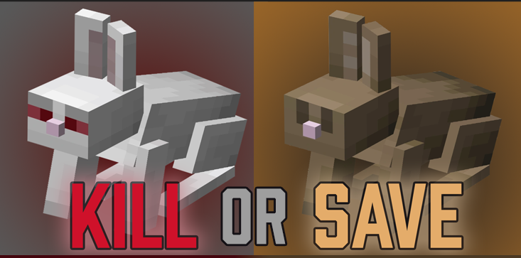 WeAllPlayCast's tweet photo. Tonight it begins! #Killtherabbit or #Savetherabbit use your channel points to choose the rabbit's fate. https://t.co/IkmbX3vzL0
