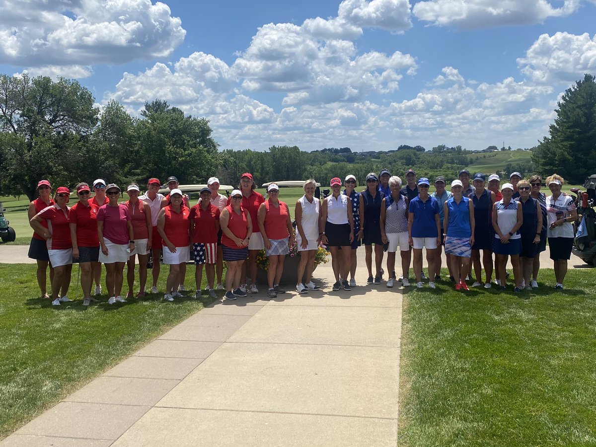 echoproshop's tweet photo. Echo Valley’s Solheim Cup came down to the wire, decided by the last match! Red Team pulls out the victory winning by 1 pt! Such a great turn out, and our ladies had a blast. Congratulations to the Team Red! https://t.co/aGnv9H0zuJ
