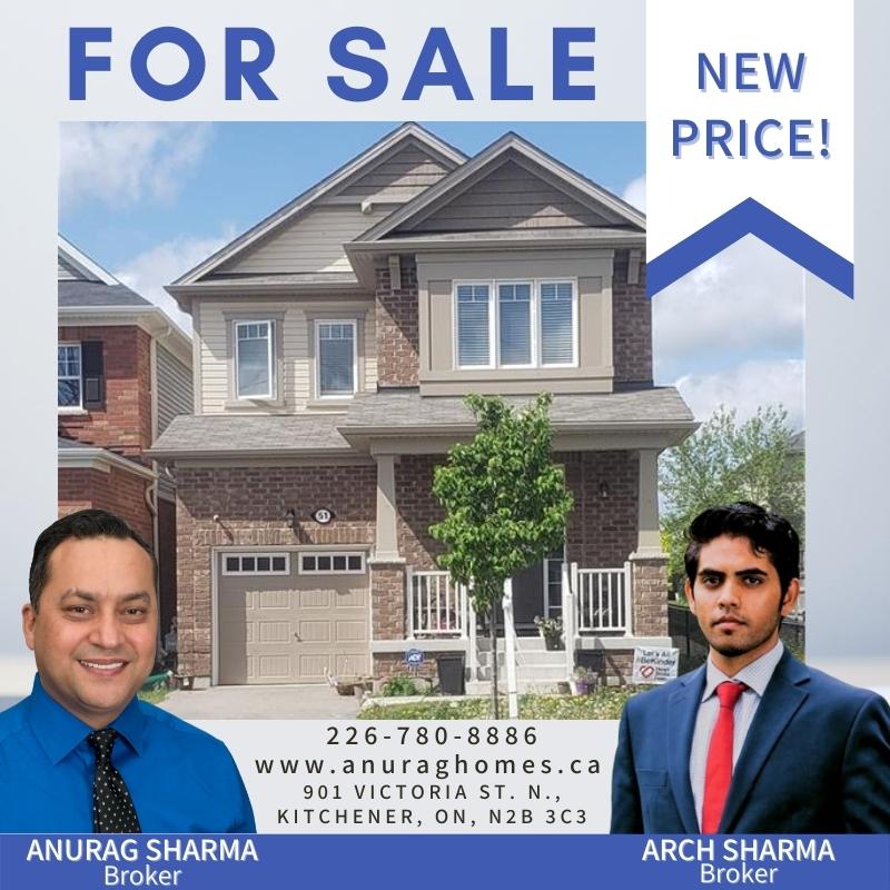 Arch_AHTeam's tweet image. FOR SALE!!! This Spectacular, 2018 Mattamy built 3 Bed, 3 Bath Home is Situated In One Of The Most Desirable Neighborhoods Of Doon South and is calling your name! 

Contact for more details @ (226)-887-8428

#home4sale #forsale  #sellingahouse  #anuraghomes #sellwithanurag