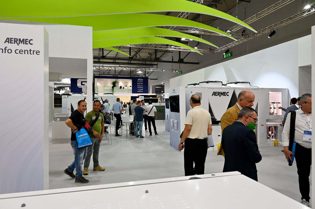 We are excited to share our participation at #MCE2022 #MostraConvegnoExpocomfort (Italy). <a href="/AERMEC_ONLINE/">Aermec (North America)</a> was thrilled to experience this show alongside our great partners at @Aermec, who is leading our #industry with #passion and #innovation.