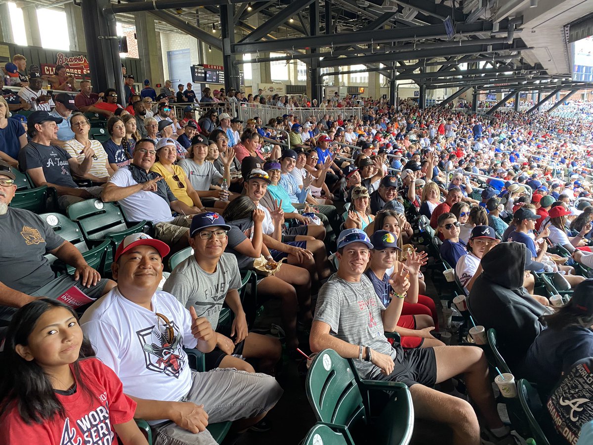 The 1st #NativeShowcase week has started <a href="/TruistPark/">Truist Park</a> with players from all over Indian Country thanks to the <a href="/Braves/">Atlanta Braves</a> and <a href="/7gFoundation/">7G Foundation</a>
