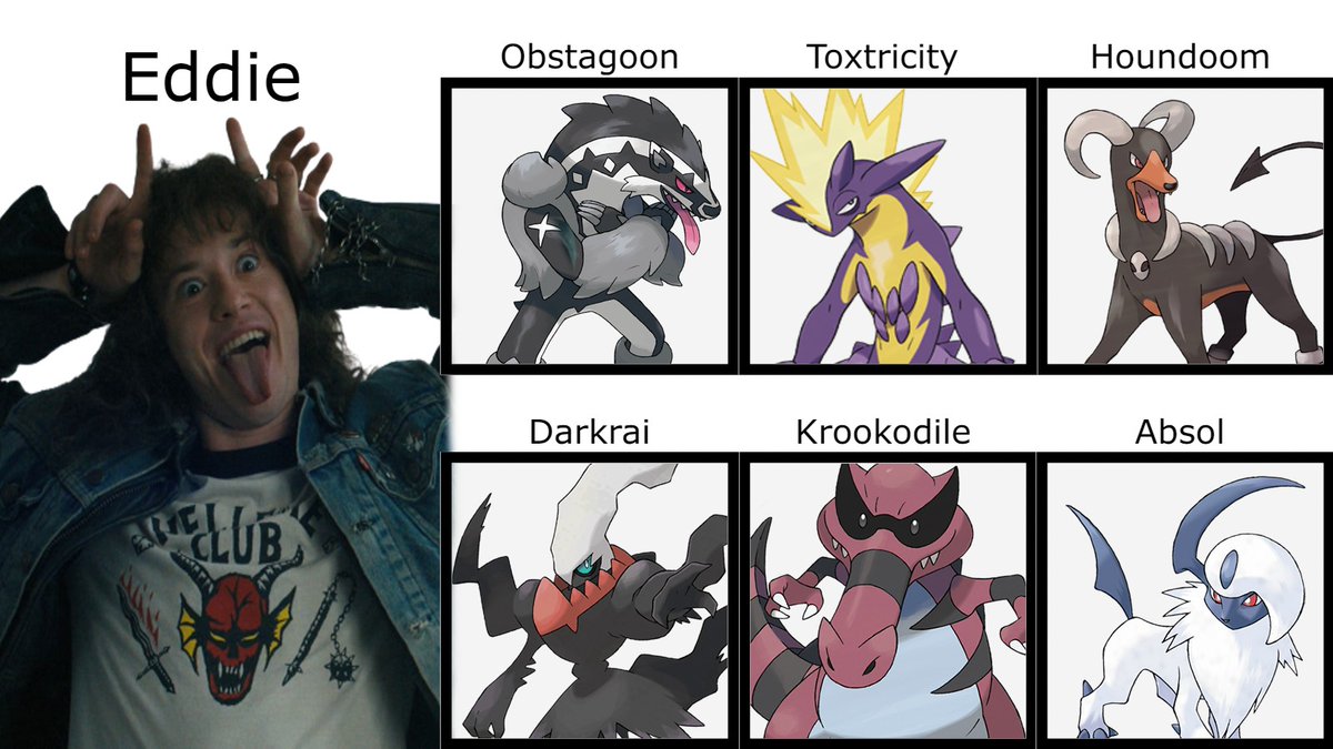 Dia 2³ - Eddie
Treinador de pokemon do Rock e trevozos