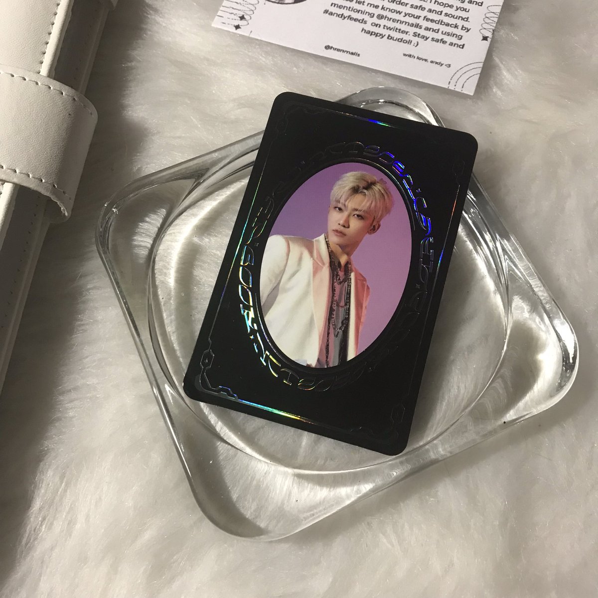 c1eokart's tweet photo. 𓂃 🗯🎧 happy mail ⸝⸝

hi ateee, @hrenmails ! jaemin came home safely ^_^ thank you so much for letting me adopt him !! thank you also for the freebies !! ‘til our next time 🤍

⟢ #andyfeeds ꒱ https://t.co/y1NTtTbp8x