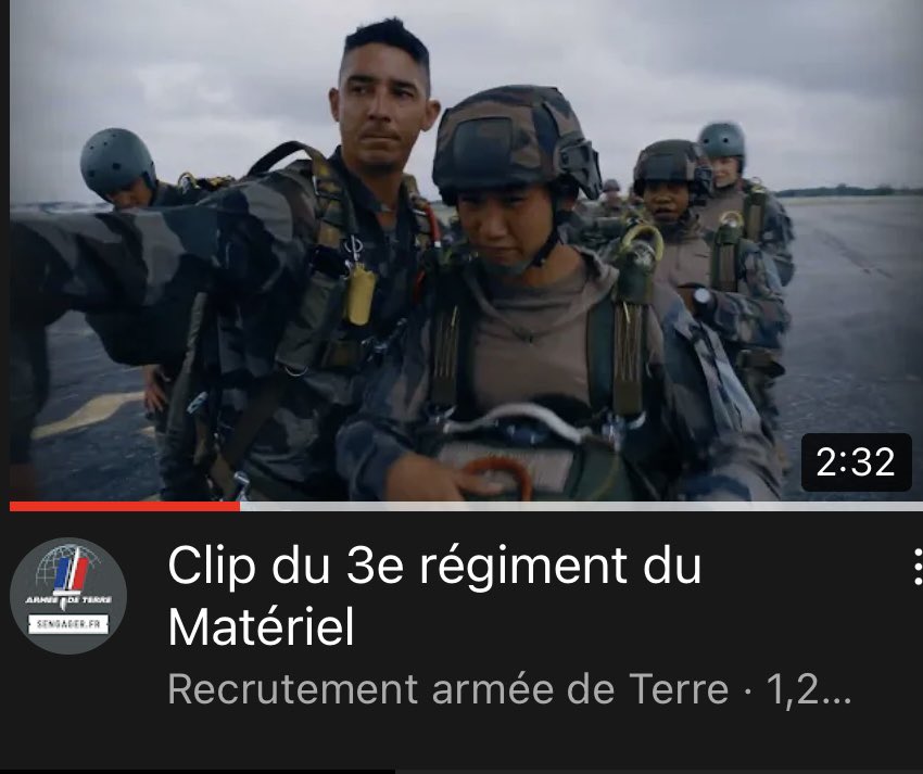 3eRMAT's tweet image. #clip C’est tout nouveau ! ⬇️

À la veille du #14juillet ce clip est l’occasion de découvrir ou redécouvrir le #3RMAT, une unité unique !

Donnez nous de la force en laissant un like ou un commentaire sur YouTube 👍🏼

#SoldatsDeFrance

youtu.be/v5ah6YYUg-k