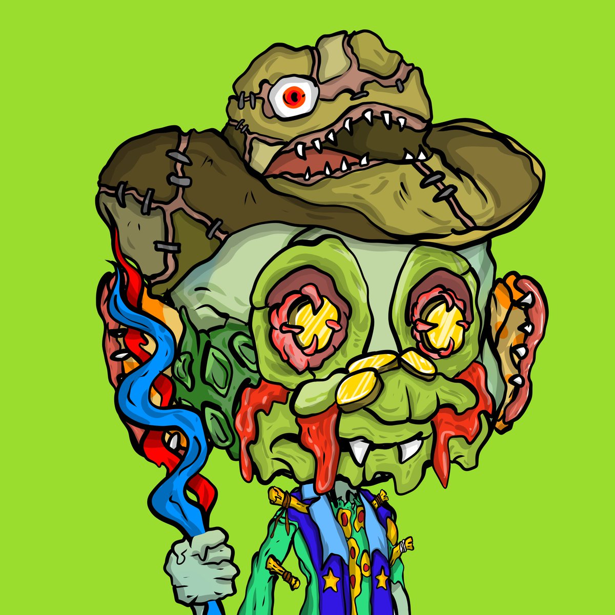 #MUTANT Sneak Peek 🤠🧪

#TrollTown
#TakeOver
#TrollHands
#NFTs