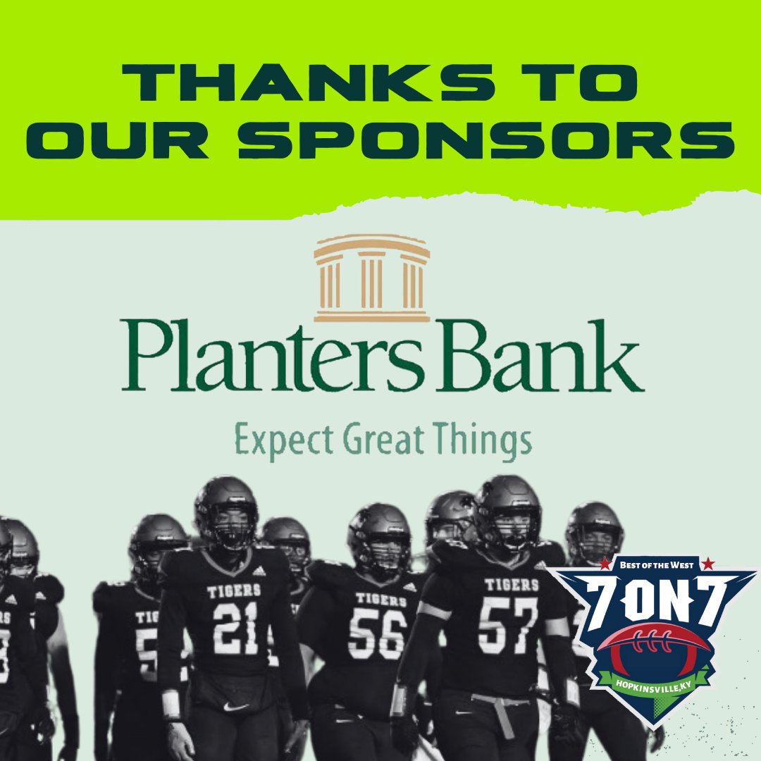 Shoutout to our next awesome BOTW #7on7 sponsor, Planter's Bank‼️