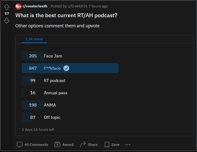 dagnotland's tweet photo. Listening to my favorite @FuckFacePod podcast and this pops up on Reddit, no doubt for this
#commentleaver! 

https://t.co/8cpVa8mOFG https://t.co/Jp0GWMVyI4