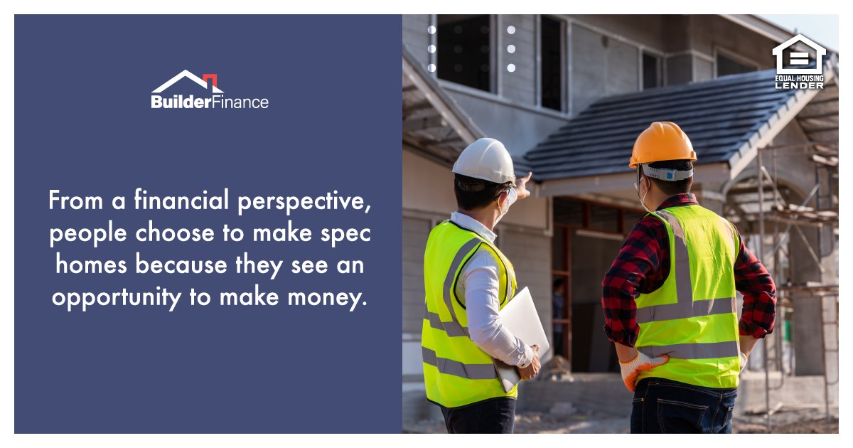 BuilderFinance's tweet photo. When it comes to spec housing, success is completing a build and selling it at a profit. Experience and know-how are vital for a successful spec project. Is there a secret? How do spec home builders make a profit? Learn more at https://t.co/no4JNEo1hc https://t.co/TNihl7o1oJ