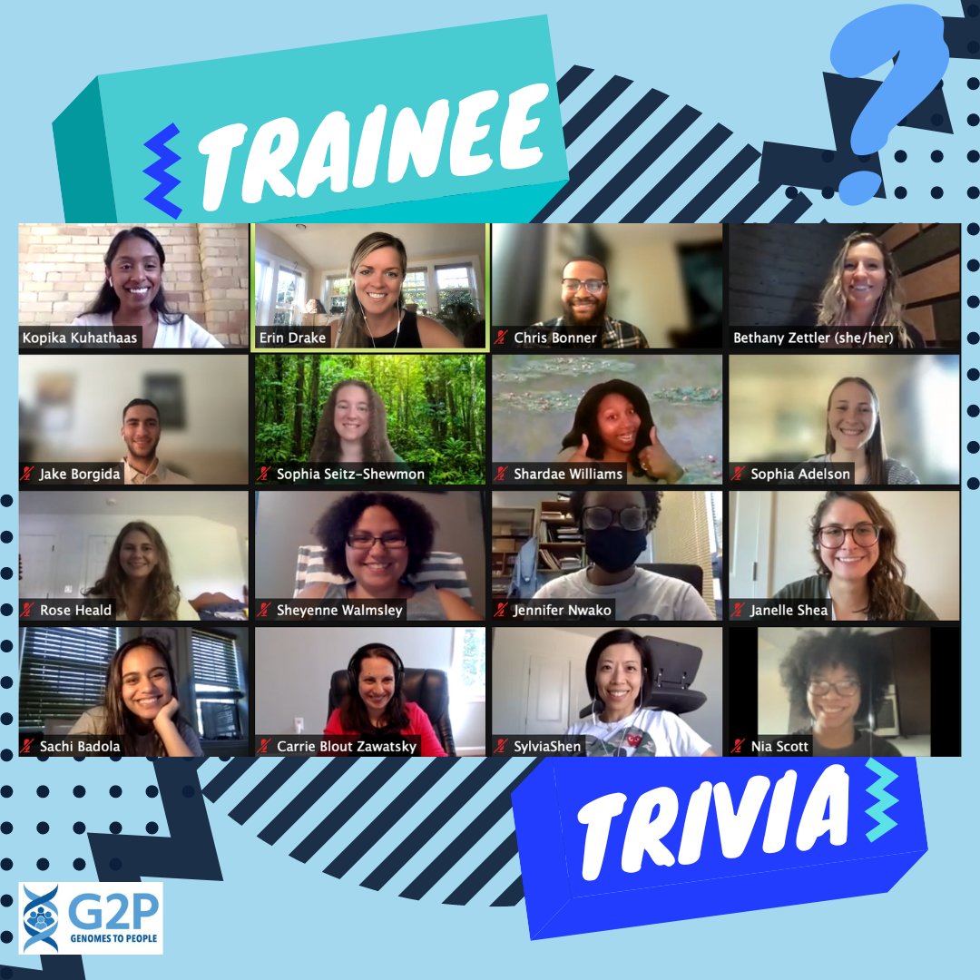 At @Genomes2People, we like to have fun as much as we like to work. #Throwback to our fun trainee #trivia with guest MC, former trainee Kopika Kuhathaas!
📝🧬🎉
.
#GeneChat #Trainees #Research #Genetics #Genomics #PreventiveMedicine #PrecisionMedicine #PreventiveGenomics #health