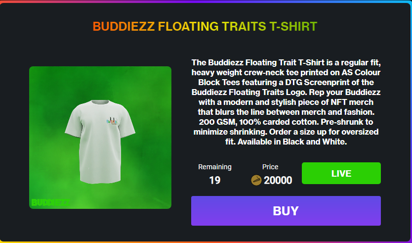 🎉GIVEAWAY TIME🎉

I'm giving away 1x @Buddiezz1 t-shirt! Winner will be able to choose whether black or white for the color.

ENTER:
🔥Follow <a href="/wesbaby420/">wes | EV</a> &amp; @Buddiezz1 
🔥Like &amp; RT
🔥Tag 3 smoke buddies