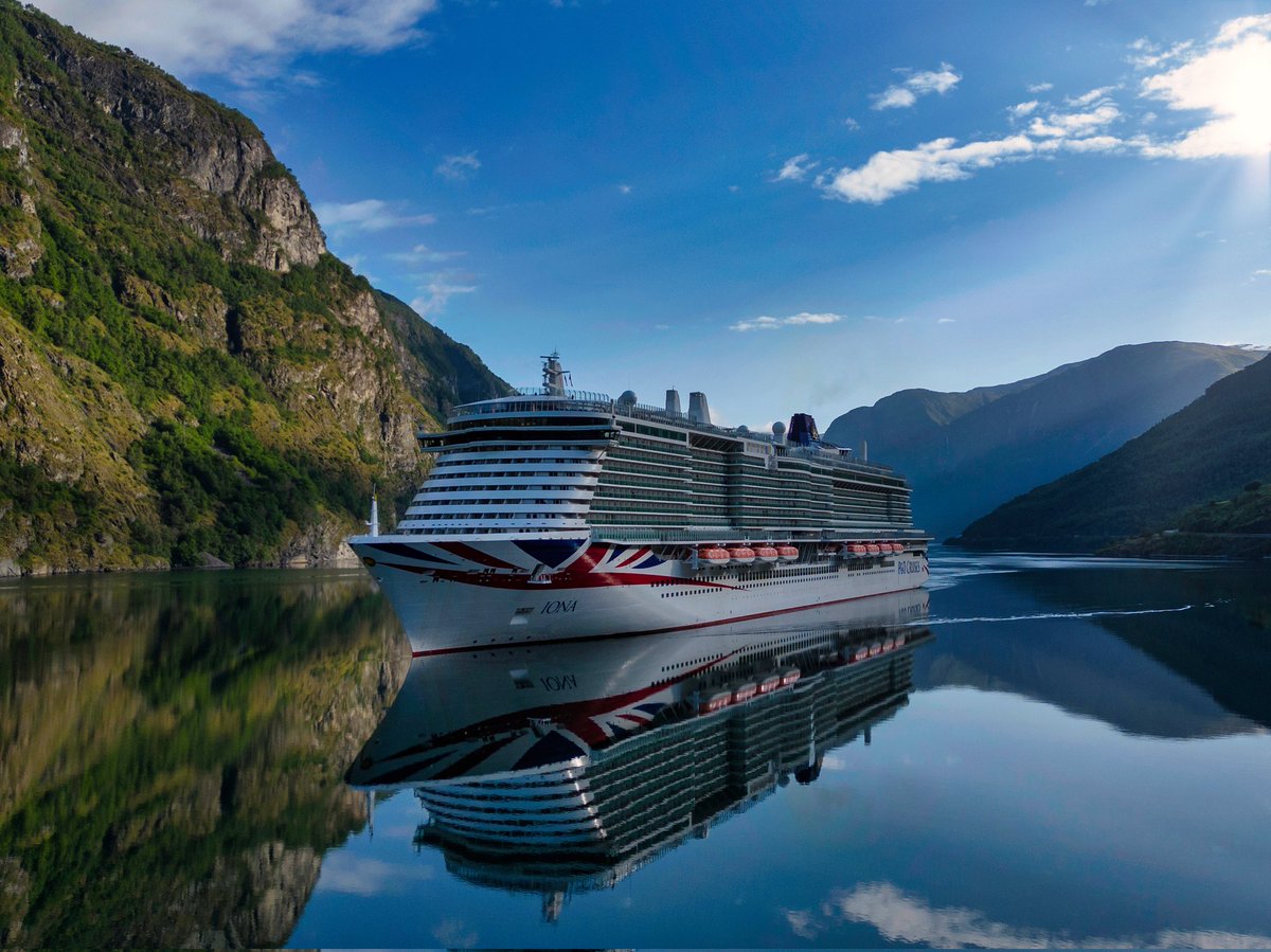FlamCruise's tweet photo. IONA in Flåm today♥️ https://t.co/xJ2Jm2k4RU