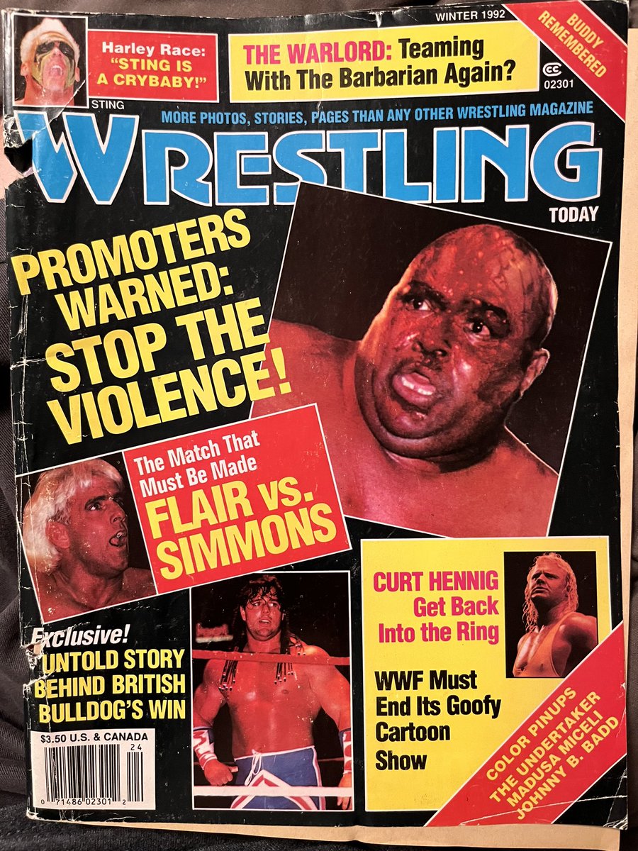 Wrestling Magazine tweet media