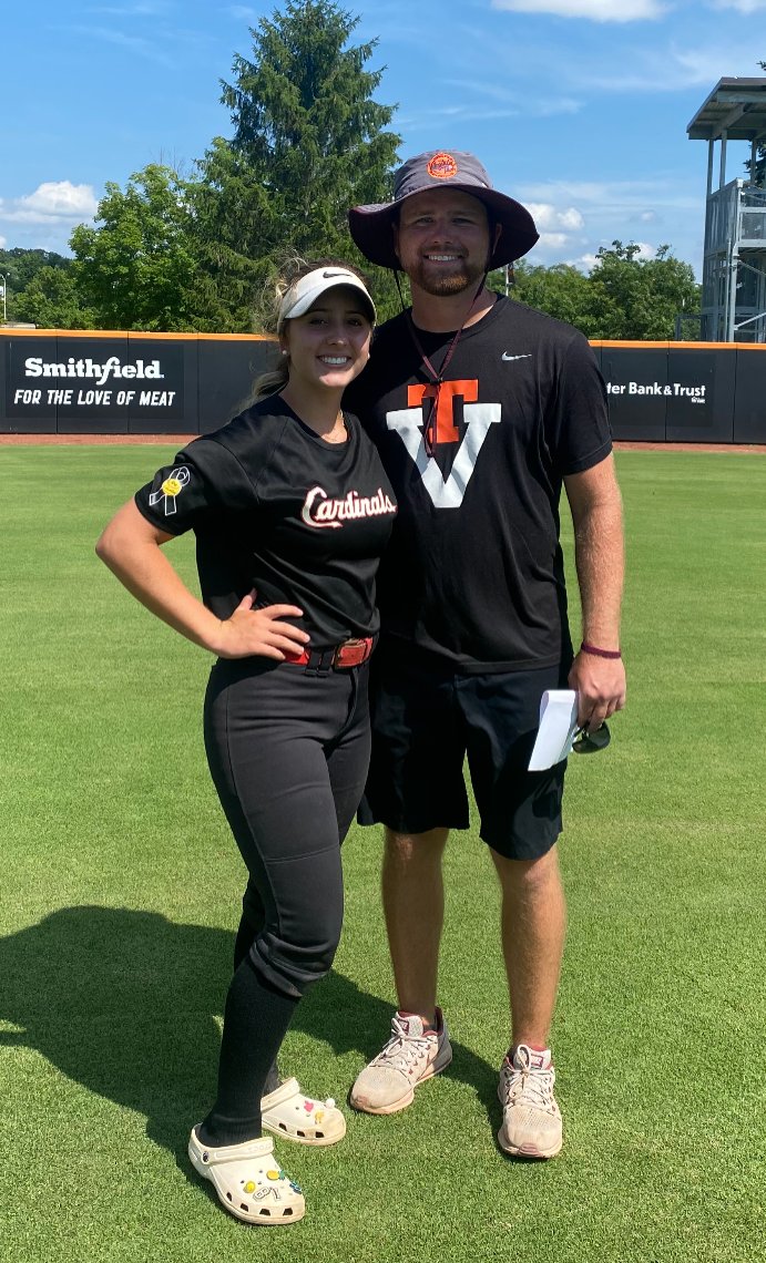 Had a great time at VT camp yesterday and I'm happy to say I went 2 for 3 off of <a href="/michaellew10/">Mike Lewis</a> ! #SmallButMighty <a href="/VTechSBcoach/">Pete</a> <a href="/cardinals_cole/">Carolina Cardinals Cole 18U</a> <a href="/rickmchone1/">rick mchone</a>