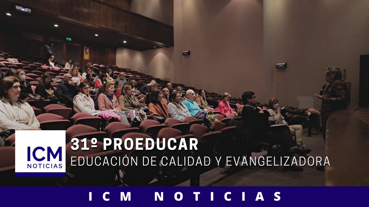 ICM_uy's tweet photo. 🎥 La cámara de #ICMnoticias estuvo en la nueva edición de #ProEducar ➡ El tradicional evento de formación pedagógica y cristiana se desarrolló el pasado 8 y 9 de julio, en el colegio La Mennais 🏫 Mirá el video acá » https://t.co/IIpVwxCXA9 https://t.co/GxmP5m7khs