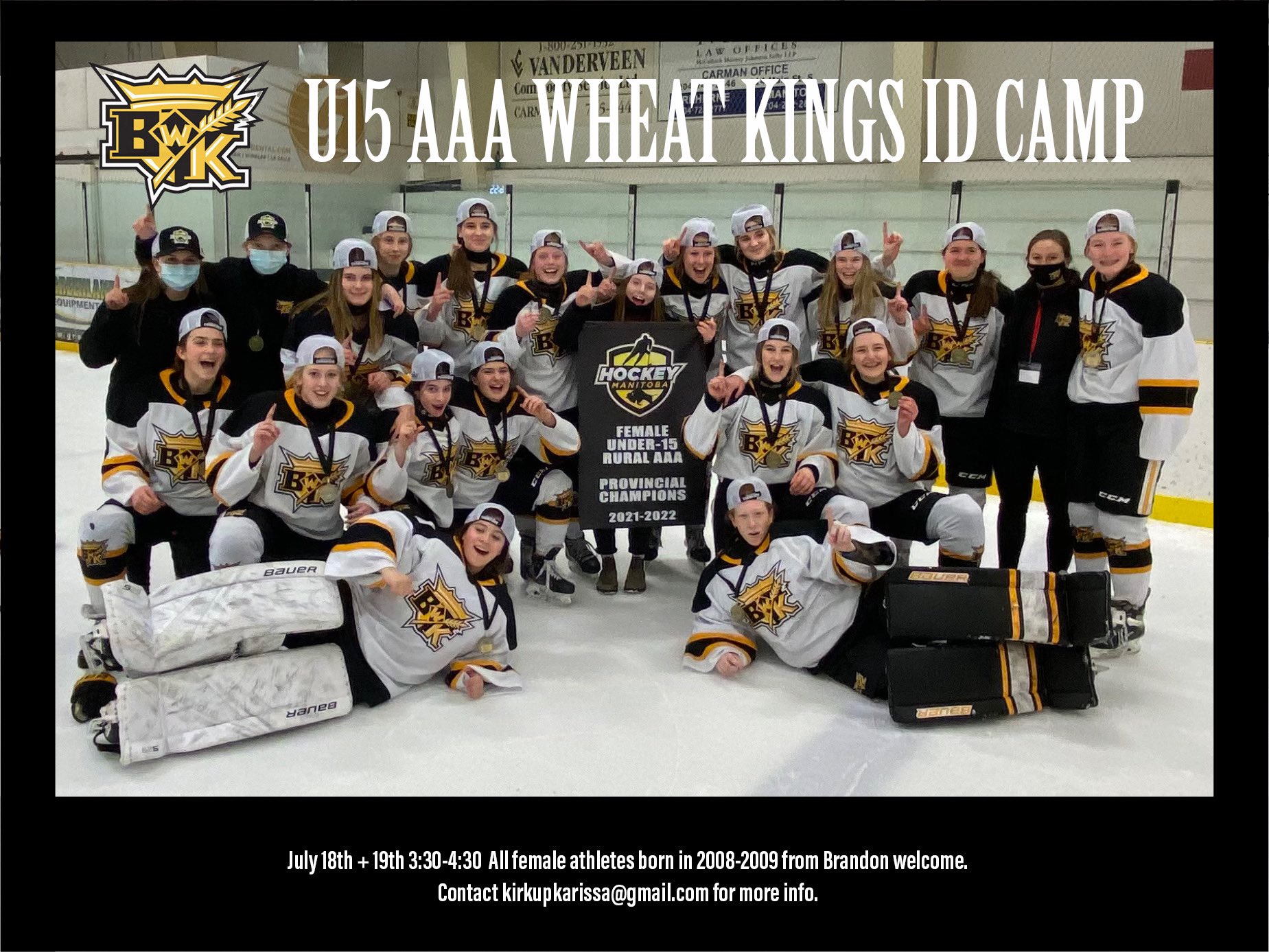 U15 AAA Female Wheat Kings (u15aaafemalewk1) / Twitter