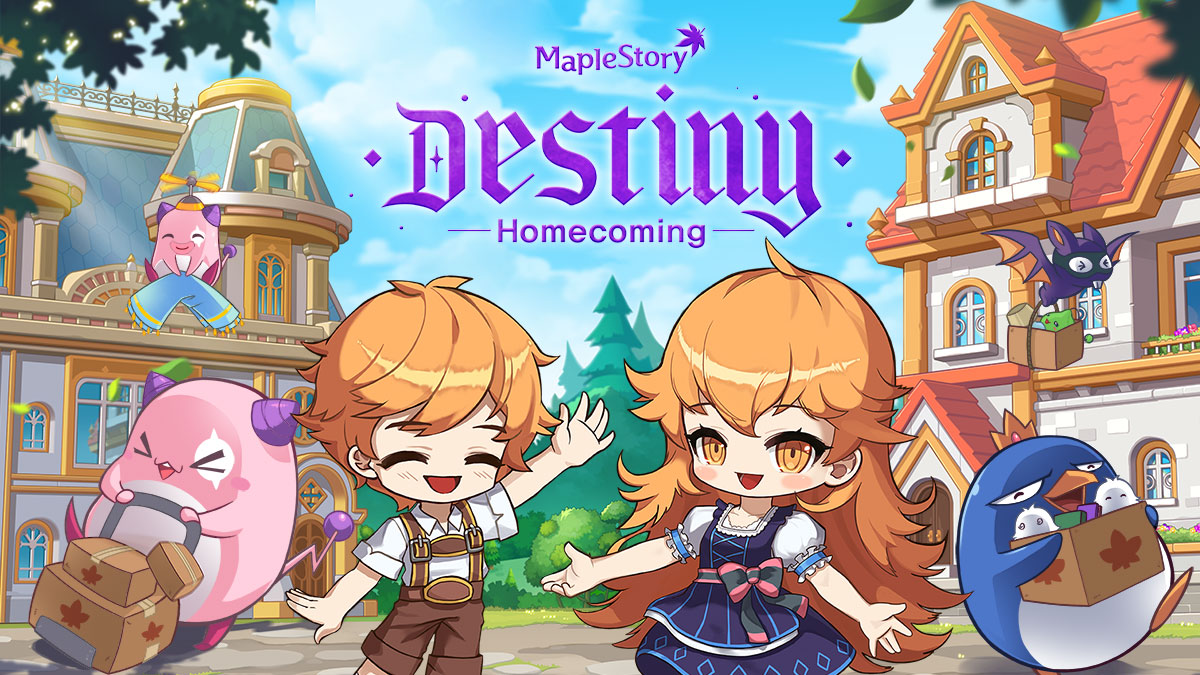 MapleStory's tweet photo. Yep, player housing is coming! Get ready for your move-in date, Maplers 🏡🏃🍁 #MapleStoryDestiny

⚠️ Also coming soon: new boss Kalos, Zero + Beast Tamer creation, and more!

👉 Details: https://t.co/iHhF5ks1Sr https://t.co/1jFYtAtjaw