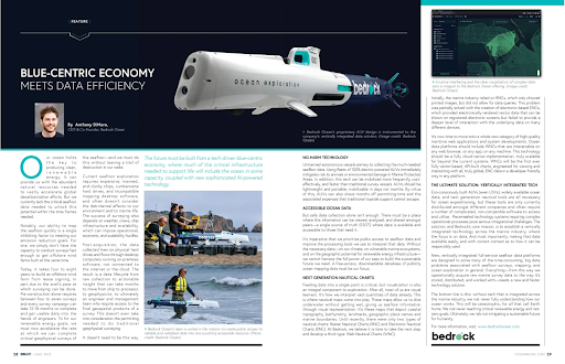 Our ocean holds the key to producing clean, renewable energy. Our CEO @AnthonyDiMare recently wrote a #byline in @oceannews on how the #blueeconomy and data collection speed can help fight #climatechange. Check it out here: digital.oceannews.com/publication/?m…