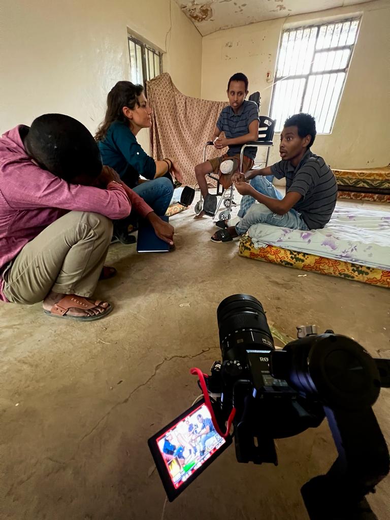 francescaronch's tweet photo. "We were forced to fight. #TPLF leaders needed one soldier per family. If we didn't join the army, they would have imprisoned our parents". Inside #Semera hospital talking with two #childsoldiers from #Tigray
#Ethiopia #Etiopia https://t.co/O0cn379FTl
