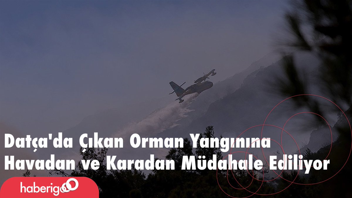 wwpressco's tweet photo. Datça'da Çıkan Orman Yangınına Havadan ve Karadan Müdahale Ediliyor
https://t.co/qvYAxFjERu https://t.co/L67rSU7GOL