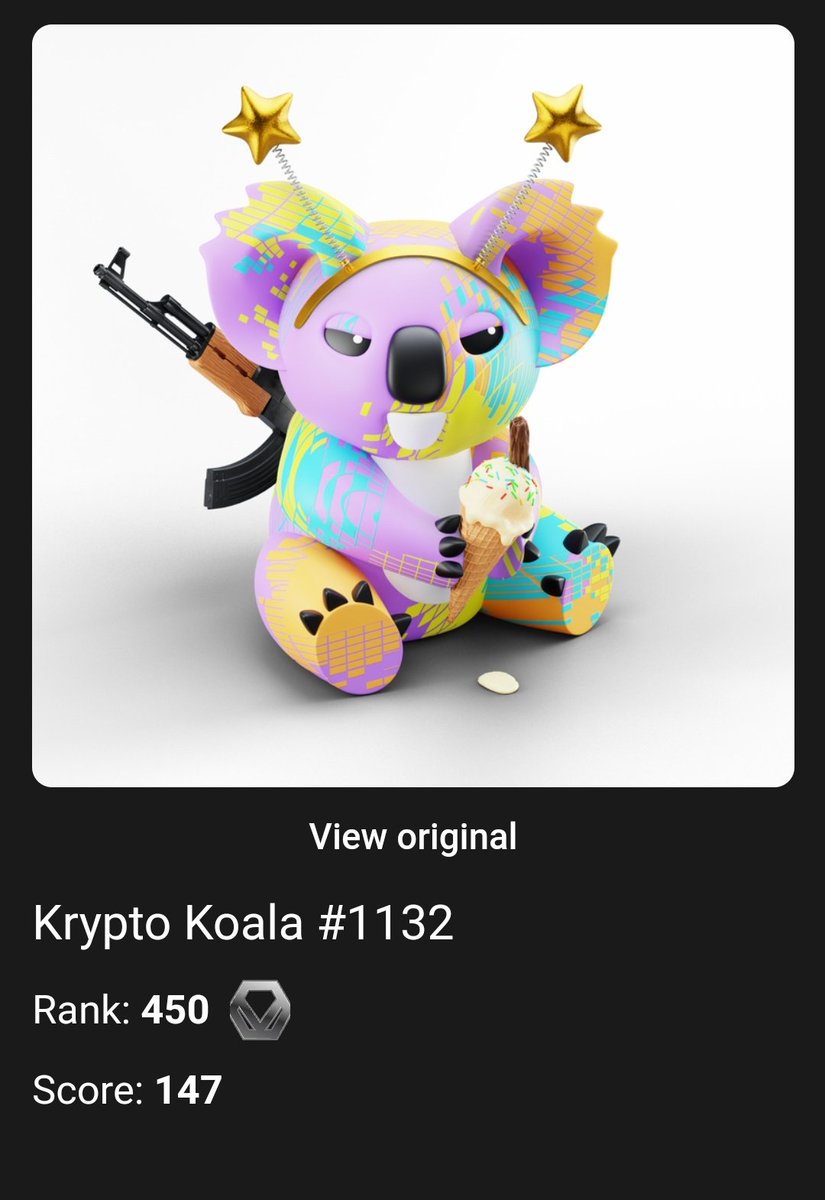 <a href="/KryptoKoalas/">Krypto Koalas</a> Sold 💰🍦🐨👌