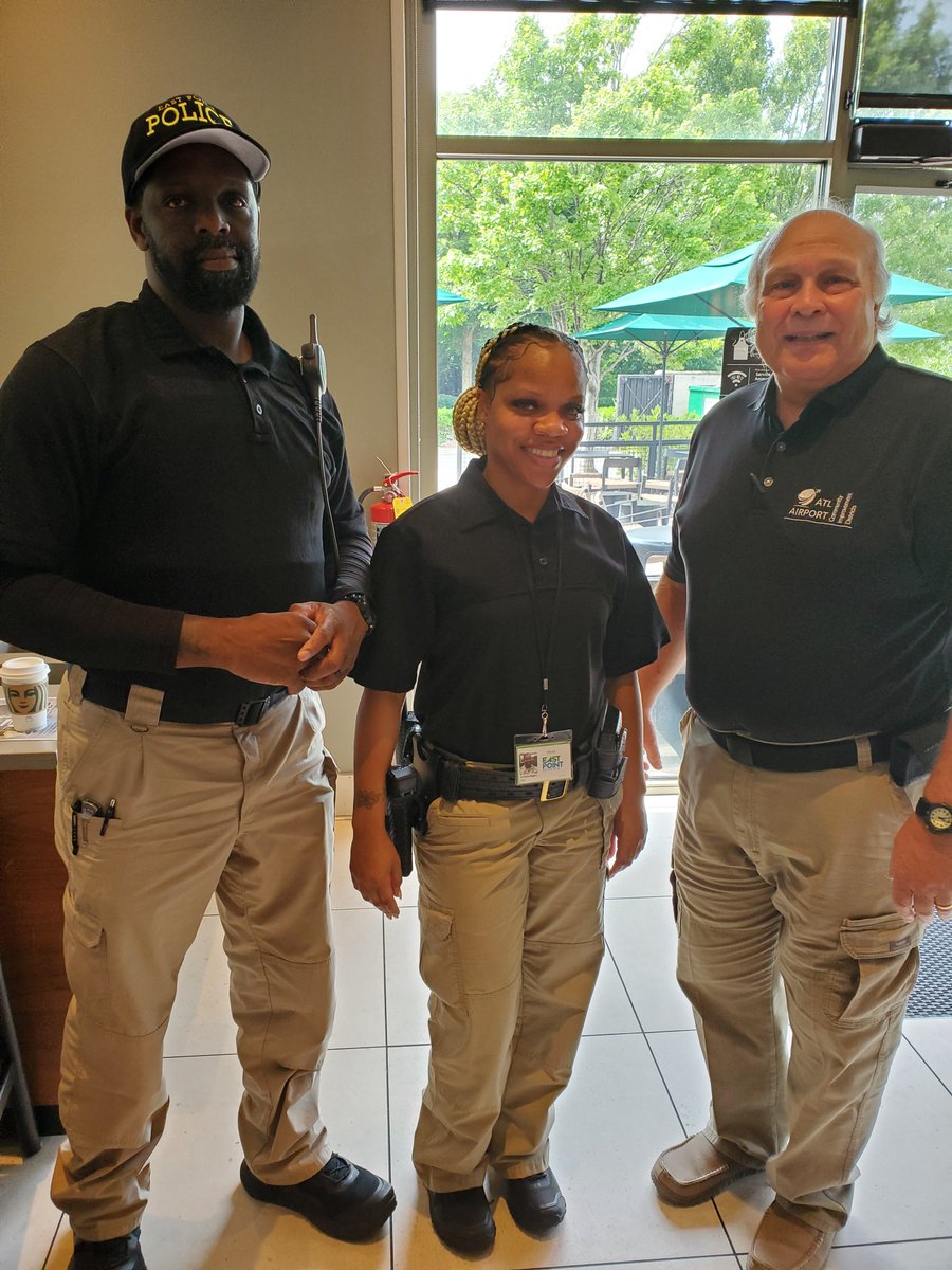 ATLAIRPORTCIDS's tweet photo. Our Public Safety Director, Franklin Allen, showed support by attending the @cityofeastpoint's Coffee with Cop event. It takes a collaborative effort to improve and maintain public safety in our region. #aacids #eastpoint https://t.co/q7tQgPKhgj
