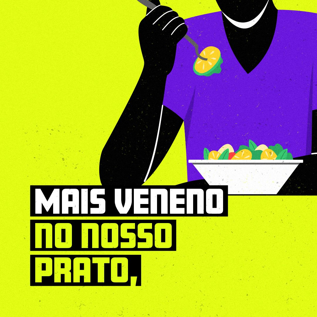 obsclima's tweet photo. Como se não bastasse a volta do Brasil ao mapa da fome, o Pacote do Veneno vai trazer ainda mais insegurança alimentar, porque o uso de agrotóxicos favorece a produção de mais commodities, e não de mais comida! @RodrigoPacheco, barre a #BancadaDoCâncer! #NãoAoPacoteDoVeneno + https://t.co/VuY68bZbRr