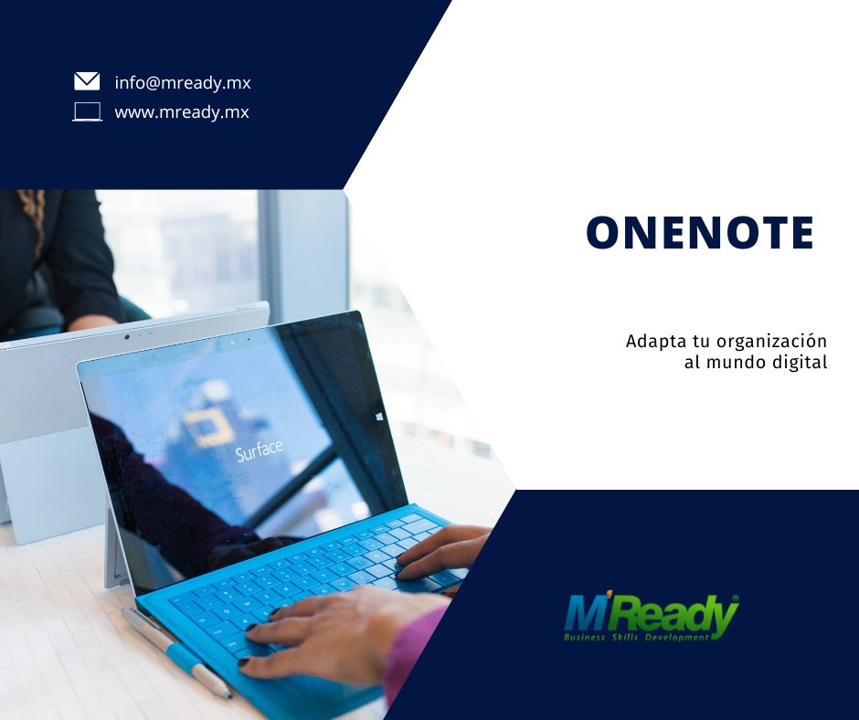 MReady2's tweet photo. ONENOTE tendrás un control de tus notas, apuntes, links, imágenes, incluso hasta dibujos.

Con el uso adecuado podrás adaptar los beneficios de esta herramienta a las necesidades de tu compañía👌🏻.

📨Envíanos un correo info@mready.mx https://t.co/8Rzu6icbFF