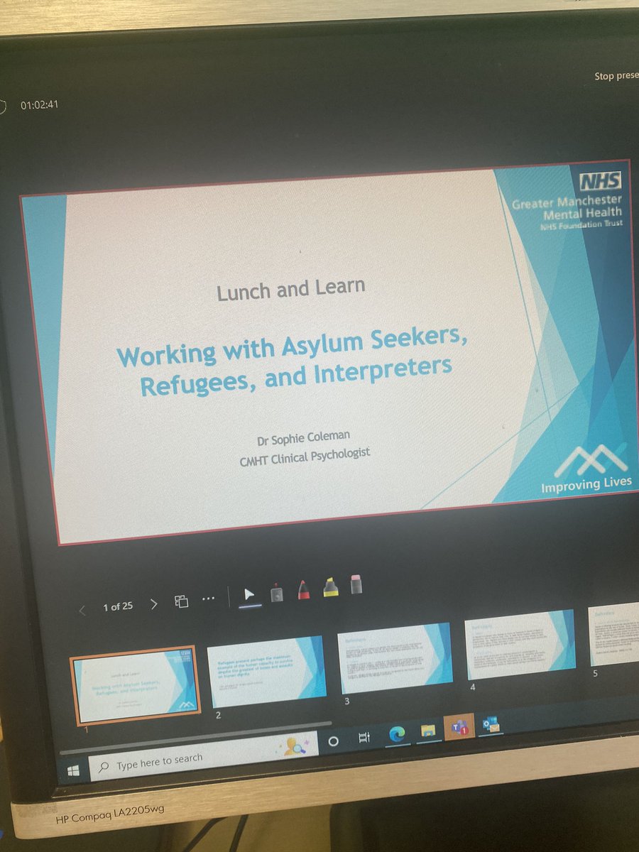 Sophie Coleman (@clinpsychsoph) on Twitter photo Really enjoyed delivering today’s Lunch and Learn session for Bolton services. Such an important topic that is close to my heart <a href="/GMMH_NHS/">Greater Manchester Mental Health</a> Really enjoyed delivering today’s Lunch and Learn session for Bolton services. Such an important topic that is close to my heart <a href="/GMMH_NHS/">Greater Manchester Mental Health</a>