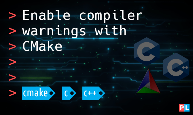 pragmaticlinux's tweet photo. Want to write higher quality C and C++ code? Make it a habit of building your code with compiler warnings enabled. This article explains how to enable compiler warnings with CMake: https://t.co/uRszEALba8 #linux #cmake https://t.co/SmVVA3ijHp