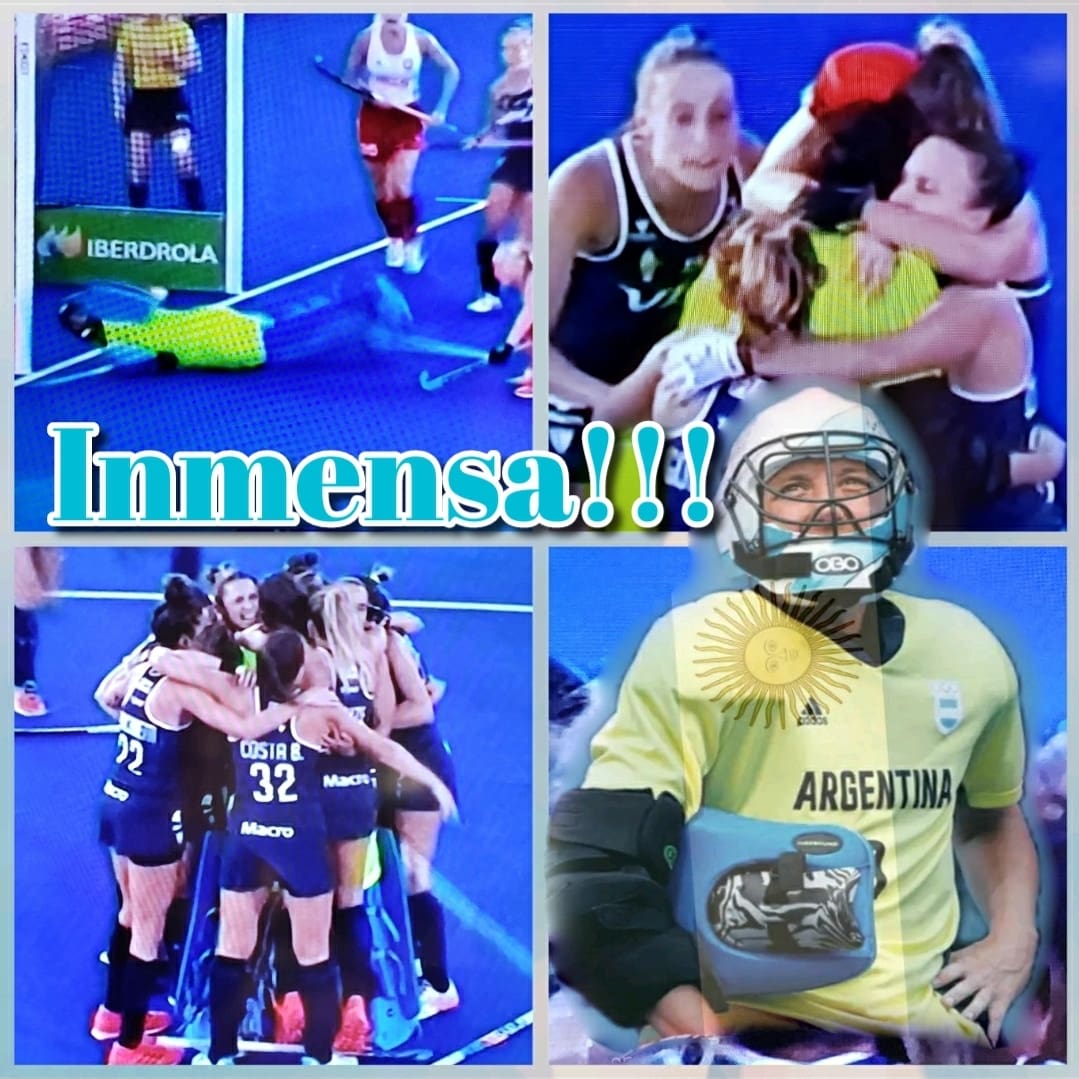 panchada's tweet photo. Hablame de #equipo que yo te hablo de #LasLeonas 
@LeonasARGHockey 
#Graciasssssss
#Inmensa #BelenSucci 
Argentina 1- 0 Inglaterra https://t.co/N8BAaONfQ2